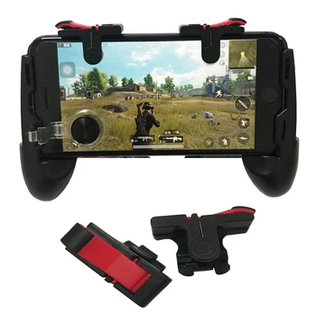 

2Pcs PUBG Moible Controller Gamepad Free Fire L1 R1 Trigger PUGB Mobile Game Pad Grip L1R1 Joystick for iPhone Android Phone
