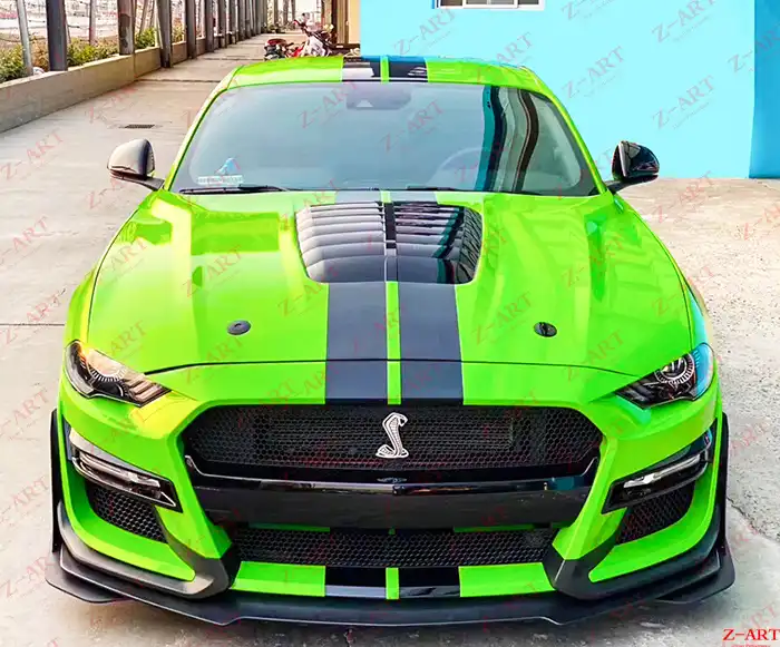 Z ART 2020 GT500 front bumper for Ford Mustang retrofit body kit Ford