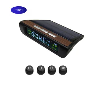 

tpms Solar TPMS Car Tire Pressure Alarm Monitor System 4 Wheel Internal External Tyre Sensor Temperature Alert