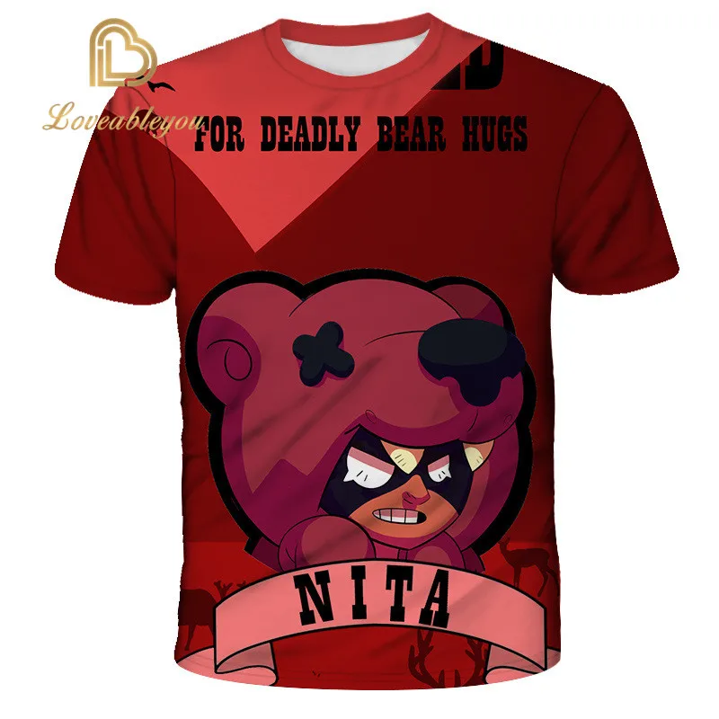 

3-15 Years Shooting Game Tshirts 3D Printed Children Summer Short Sleeve T Shirt 2020 New Streetwear Kids T Shirts Tops