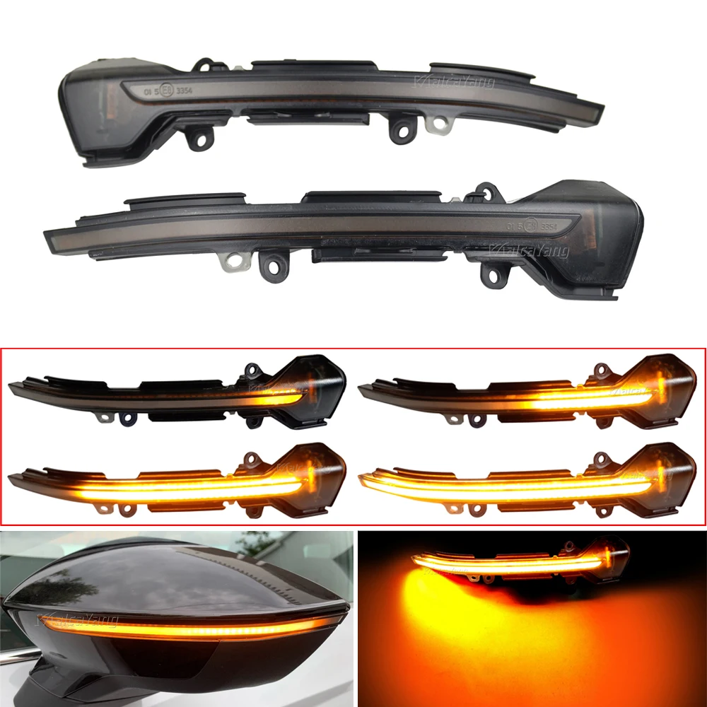 2 stück Dynamische LED Blinker Seite Spiegel Anzeige Sequentielle Licht Blinker Für SEAT Leon Mk3 5F Ibiza Mk5 KJ Arona 2018
