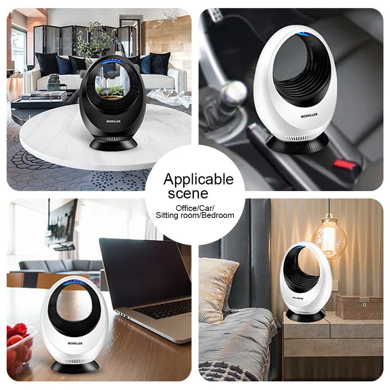 USB электронный москитный убийца ловушка от мотыльков мух Vespa СВЕТОДИОДНЫЙ Ночник