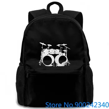 

Custom Crew Neck - Drumms Drummer for Harajuku Solid Color women men backpack laptop travel school adult student