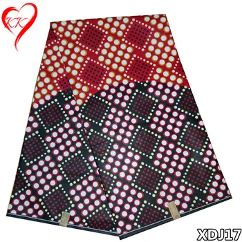 

LIULANZHI ankara african wax print fabric tissu coton good quality african wax cotton fabric for women party XDJ02-19