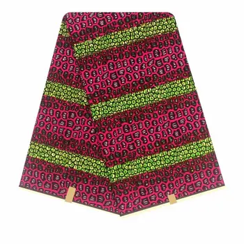 

African Ankara Fabric Original High Quality pagne Wax Print Fabric Printing 100% Cotton African Nigerian Real pagne Wax Dress