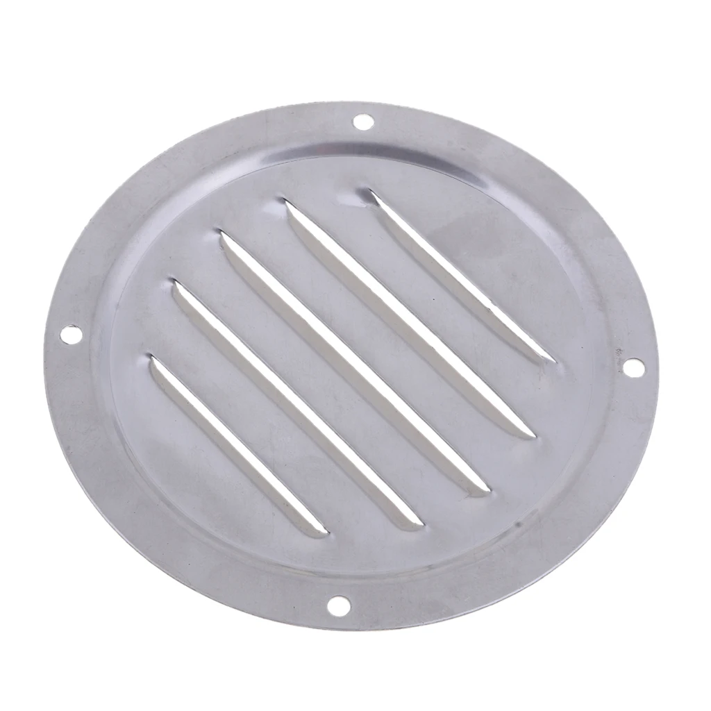 304 Stainless Steel Round Louvered Boat Vent Ventilation- 103mm 4