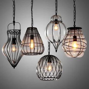 

lustre pendente hanging ceiling lamps crystal living room Home Decoration E27 Light Fixture deco chambre hanglamp luminaire