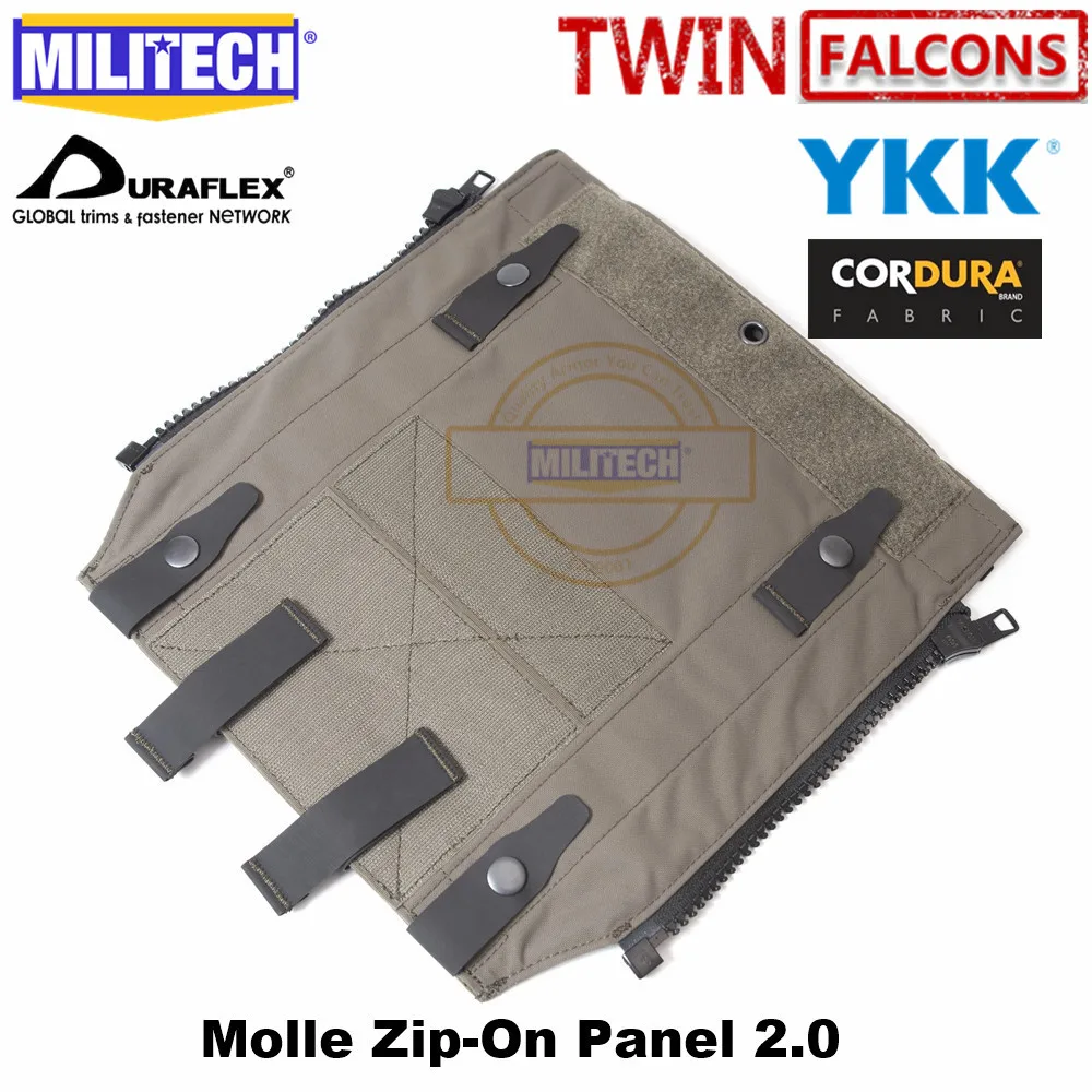 MILITECH Crye CP 2,0 Молл панель платформа для JPC CPC AVS Военная молния пакет TWINFALCONS TW 500D Delustered Cordura