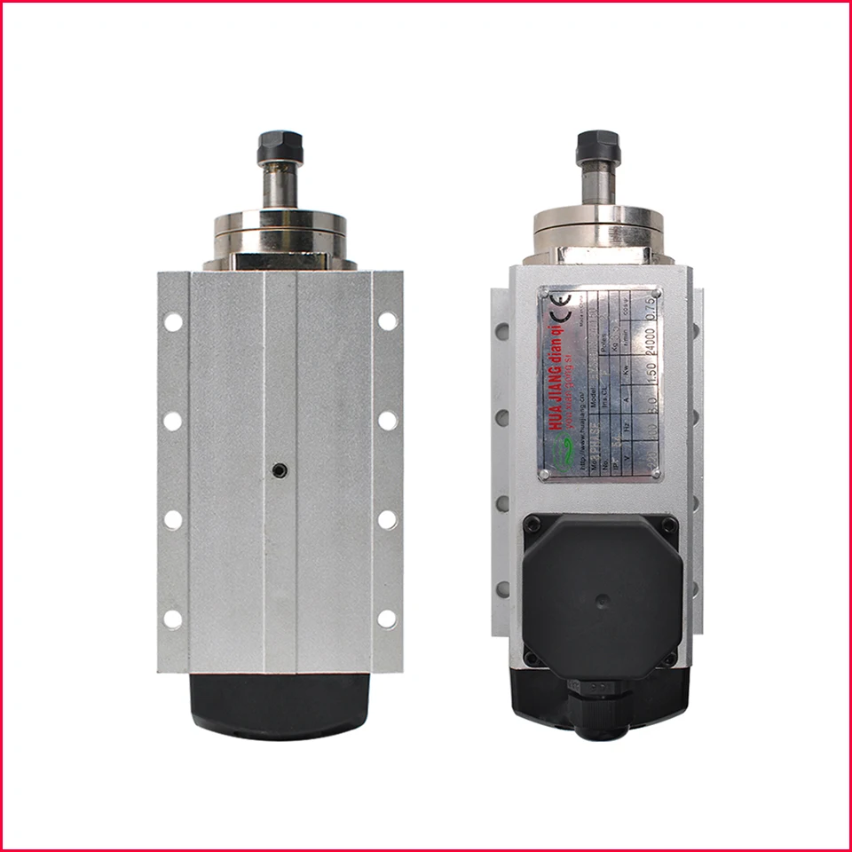 1.5KW 220V/110V шпиндель с воздушным охлаждением 1500W CNC Шпиндельный двигатель ER11