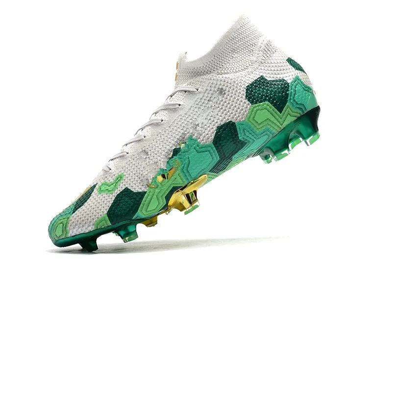 

Newest release 2020 superfly 7 Elite FG Soccer shoes top high ankle flyknit football boots