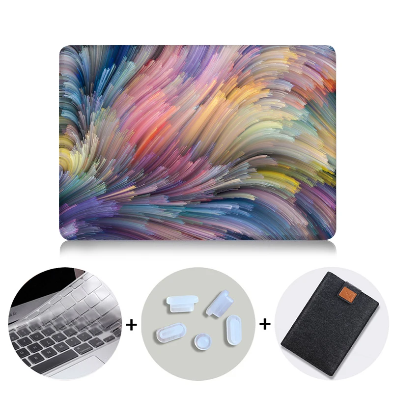 MTT чехол для Macbook Air Pro retina 11, 12, 13, 15 дюймов с сенсорной панелью, сумка для ноутбука, чехол для macbook 13," 15,4", Чехол - Цвет: MB06