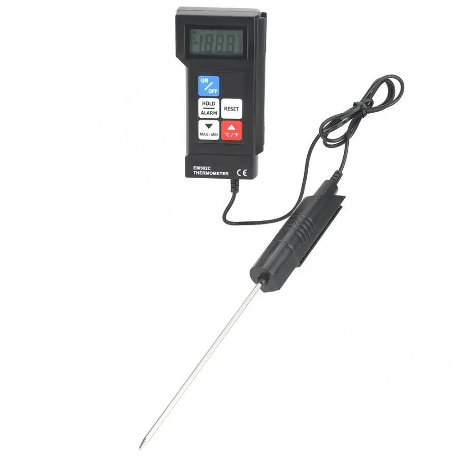 Professional Thermometer Digital Electronic Thermometer Food Thermometer With Probe Thermostat- 50~ 300 degree