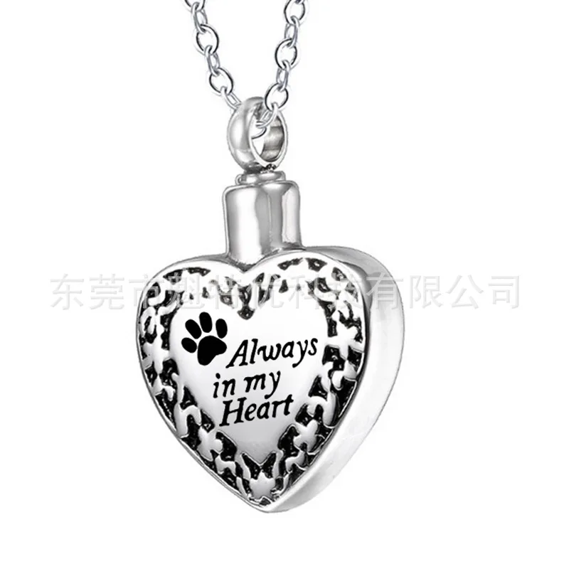 

Manufacturers Direct Selling Stainless Steel Heart Shape Cremation Urn Pendant Necklace Anniversary Pet Hair Cremation Urn Crema