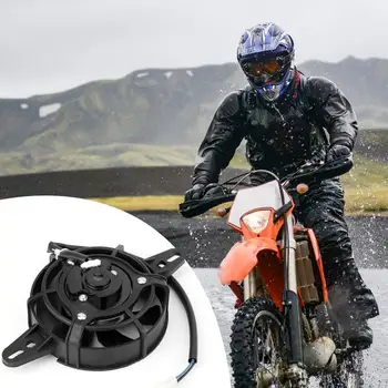 

200Cc250Ccatv Motorcycle Modified Electric Radiator Cooling Fan Oil Cooler Water Cooler Electric Radiator Cooling Fan