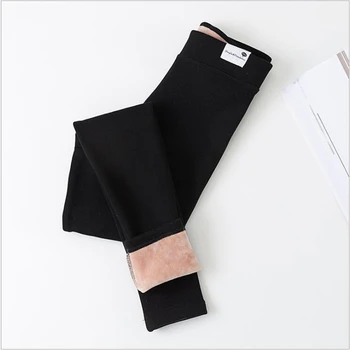 

Women Winter Leggings plus Velvet Leggings Pants For Women Warm Thickening High waist plus size Trousers Leggings F172