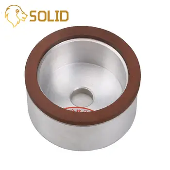 

4" Diamond Grinding Wheel Resin Bond Grinder Cutter Disc Cup Shape for Ungsten Steel High Speed Steel Alloy Steel 150Grit