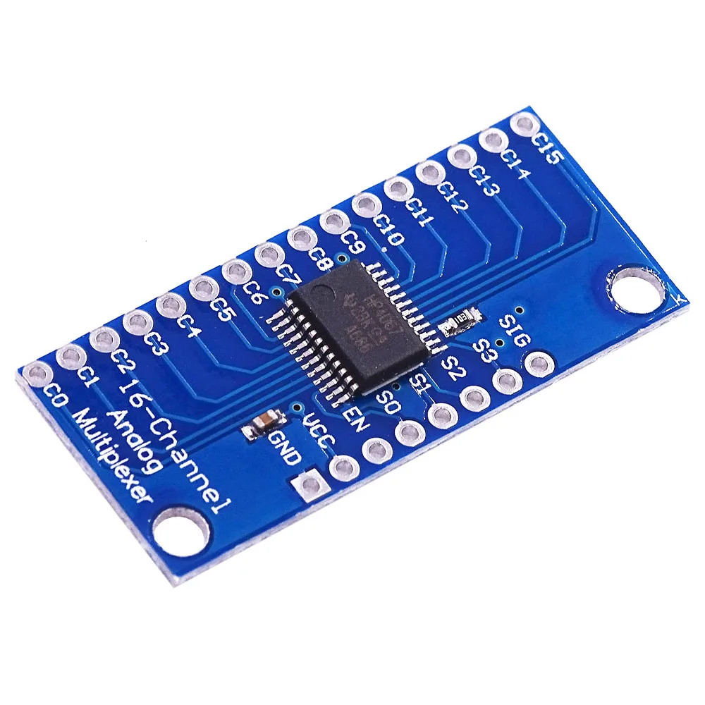 LEORY 5/10 шт. АЦП CMOS CD74HC4067 16CH канал аналоговый/цифровой мультиплексер модуль бортовой датчик контроллер Arduino
