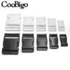 5pcs Plastic Black & White Assorted Size Side Release Buckle For Outdoor Backpack Strap Webbing Belt Bag Luggage Accessories ► Photo 1/6