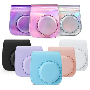 

Artist Oil Paint PU Leather Instant Camera Shoulder Bag Protector Cover Case Pouch for Fujifilm Instax Mini 11 Camera Accessory
