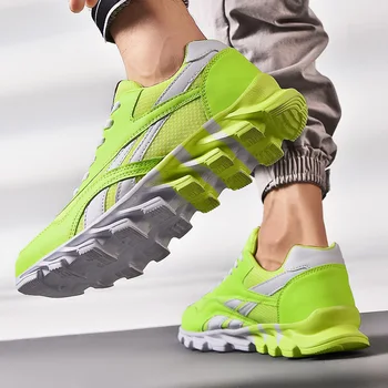 

New Popular Spring Autumn Men Running Shoes For Outdoor Comfortable MenTrianers Sneakers Men Lightweight Sport Shoes Walking