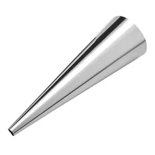 1 шт. высокое качество коническая труба конусный рулон формы из нержавеющей стали спиральная форма для Круассанов Кондитерские крема Роговая формочка для торта, хлеба