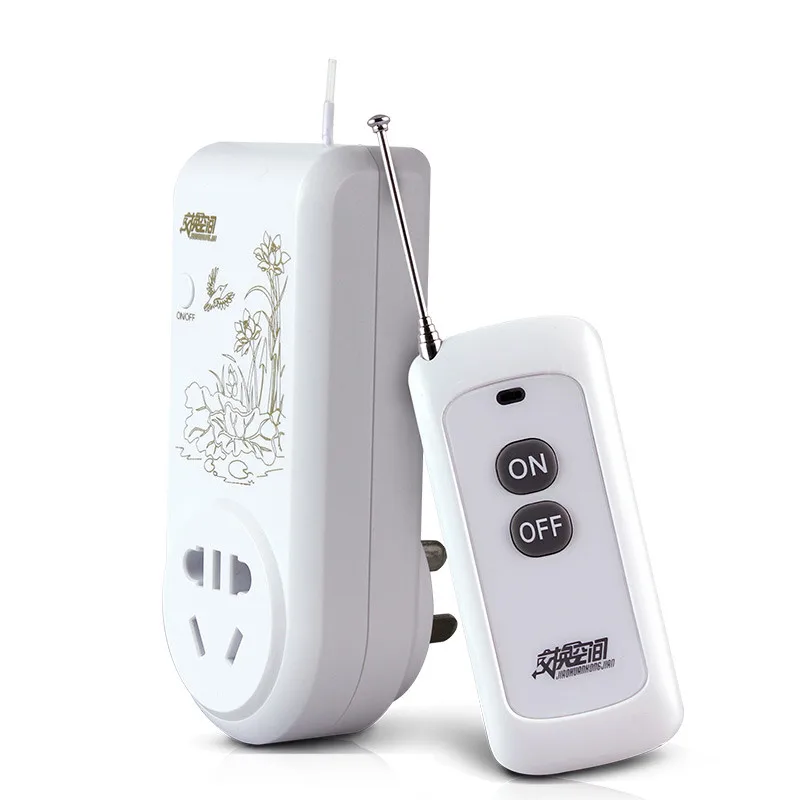 

Wholesale RF Wireless remote control intelligent socket 220V 110V 30A high power smart switch gsm 3000W 500m free shipping