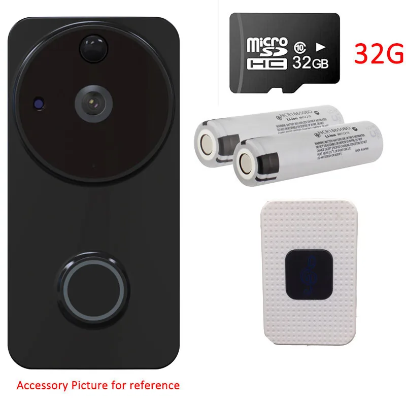 Smart Video Doorbell Intercom Camera Smart Home WiFi Wireless Video Intercom Doorbell SmartLife APP Work With Alexa Google Home 