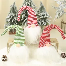 Креативный Рождественский подвесной светильник, Безликий кукольный орнамент «Новогодняя елка», украшения для дома, новогодний подарок для детей