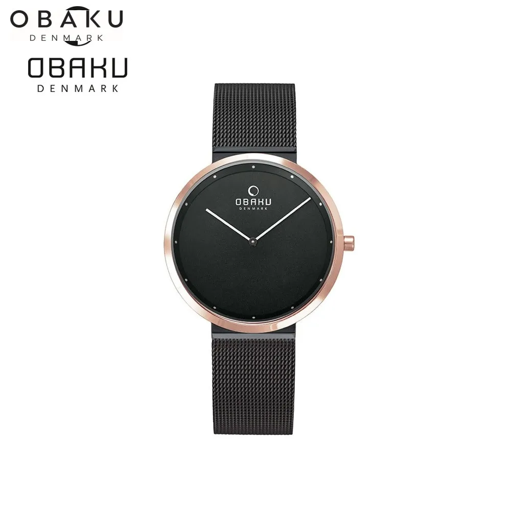 Наручные часы Obaku V230LXMBMB женские кварцевые на браслете