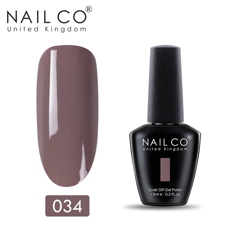 NAILCO УФ светодиодный Гель-лак для ногтей smalto Полупостоянный unghie живопись гель лак Manicura permanente замочить от ногтей Гель-лак художественный - Цвет: 11034