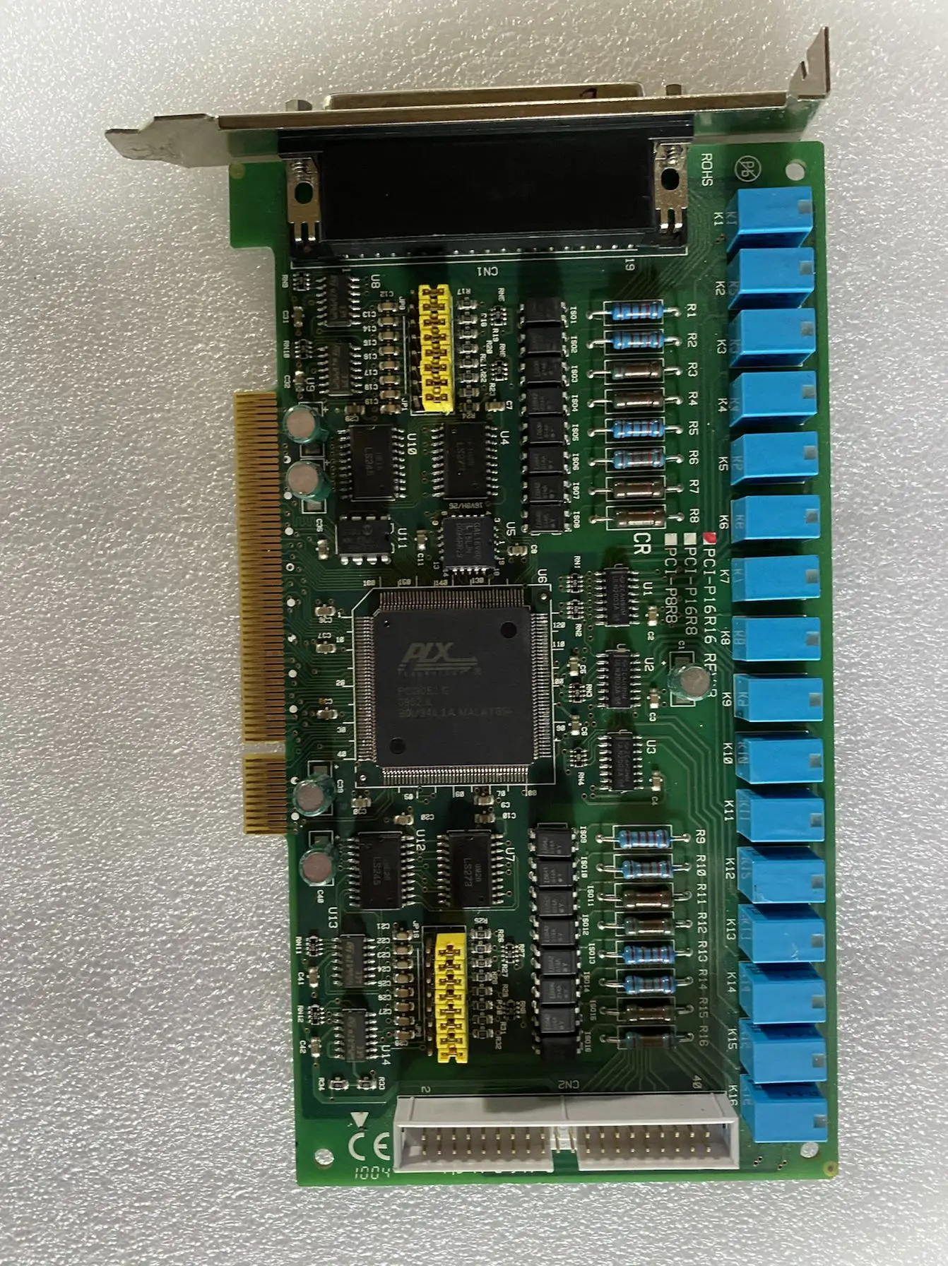 

Промышленное оборудование PCI-P16R16 16-канальный изолированный цифровой вход и 16-канальные Релейные выходы