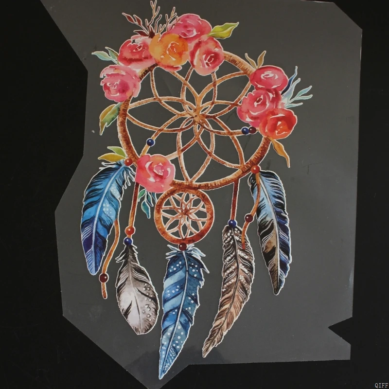

Dream Catcher Iron On Patch DIY Heat Transfer Sticker Applique Clothing Fabric