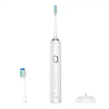 Электрическая зубная щетка звуковая вибрационная зубная щетка Индуктивная зарядка IPX7 Водонепроницаемая Мягкая зубная щетка электрическая зубная щетка для взрослых