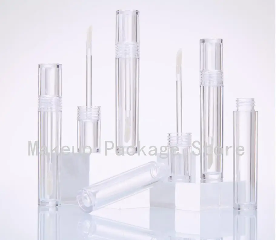 

10-100PCS 5ml Empty Lip Gloss Tube,DIY Round Portable Liquid Lipstick Bottle Clear Lip Gloss Bottle Lipgloss Tubes Wholesale
