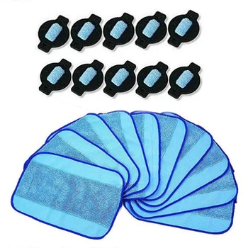 

AD-20Pcs/Lot Water Wick Cap Kit for IRobot Braava 380 380T 320 Mint 4200 4205 5200 5200C Robot Replacement