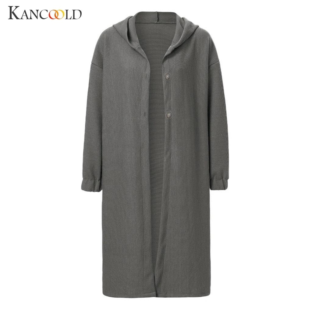 Женский вязаный кардиган KANCOOLD большого размера с рукавами летучая мышь на осень