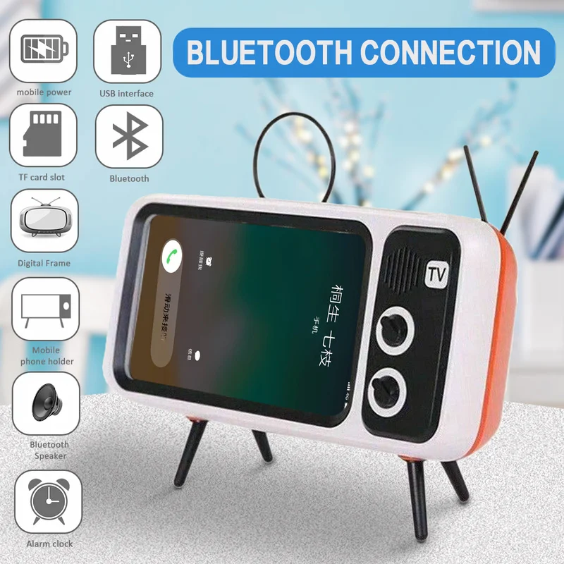 Портативная беспроводная Bluetooth Колонка в стиле ретро|Комплекты АС| |