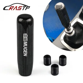 

Mugen Shift knob Carbon Fiber Manual Transmission Aluminum Gear Shift Knob For Audi TT S3 A3 03-06 Seat Leon Cupra BAM RS-SFN034