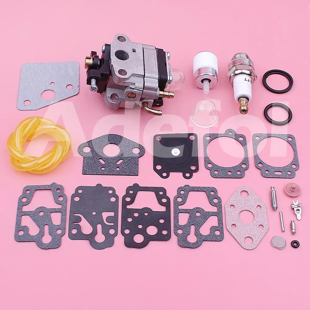 Карбюратор для Troy-Bilt TB26CO TB415CS TB475SS бензопила 753-04296, 753-04745 Вт топливный фильтр шланг Carb прокладка ремонтный комплект