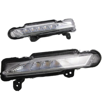 

LED Daytime Running Fog Lights Turn Indicator Bumper DRL fit for Toyota Yaris