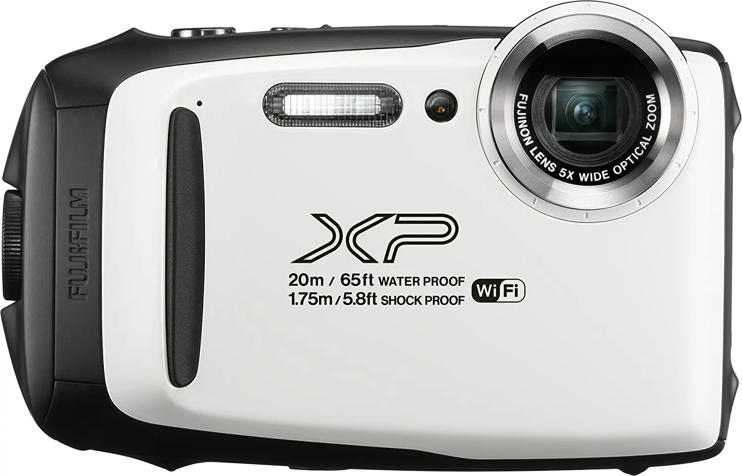 Используется, Fujifilm FinePix XP130 водонепроницаемая цифровая камера с sd-картой 16 ГБ-белый