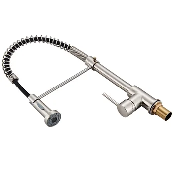 

1 Pc Faucet Nylon Sturdy Copper Pull-down Faucet Water Tap for Kitchen