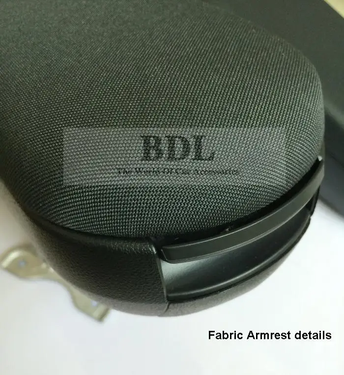 Подлокотник из ткани и кожи BODENLA с подстаканником для Volkswagen VW New Polo 6R 2011 2016 POLO GTI