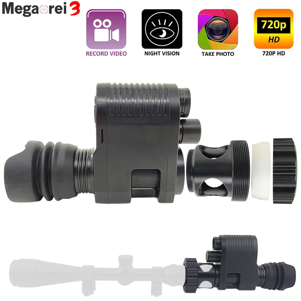

Megaorei3 Hunting Camera HD720P Night Vision Hunting Rifle scope NV007 Optics Sight Wildlife 850nm Infrared Laser IR Telescope