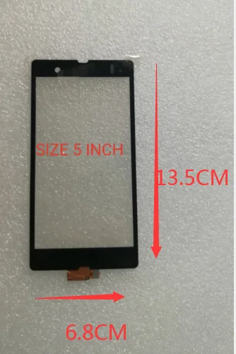 Сенсорный экран 5 0 дюйма для Sony Xperia Z L36H LT36i LT36h L36 C6603 C6602 дигитайзер переднее стекло