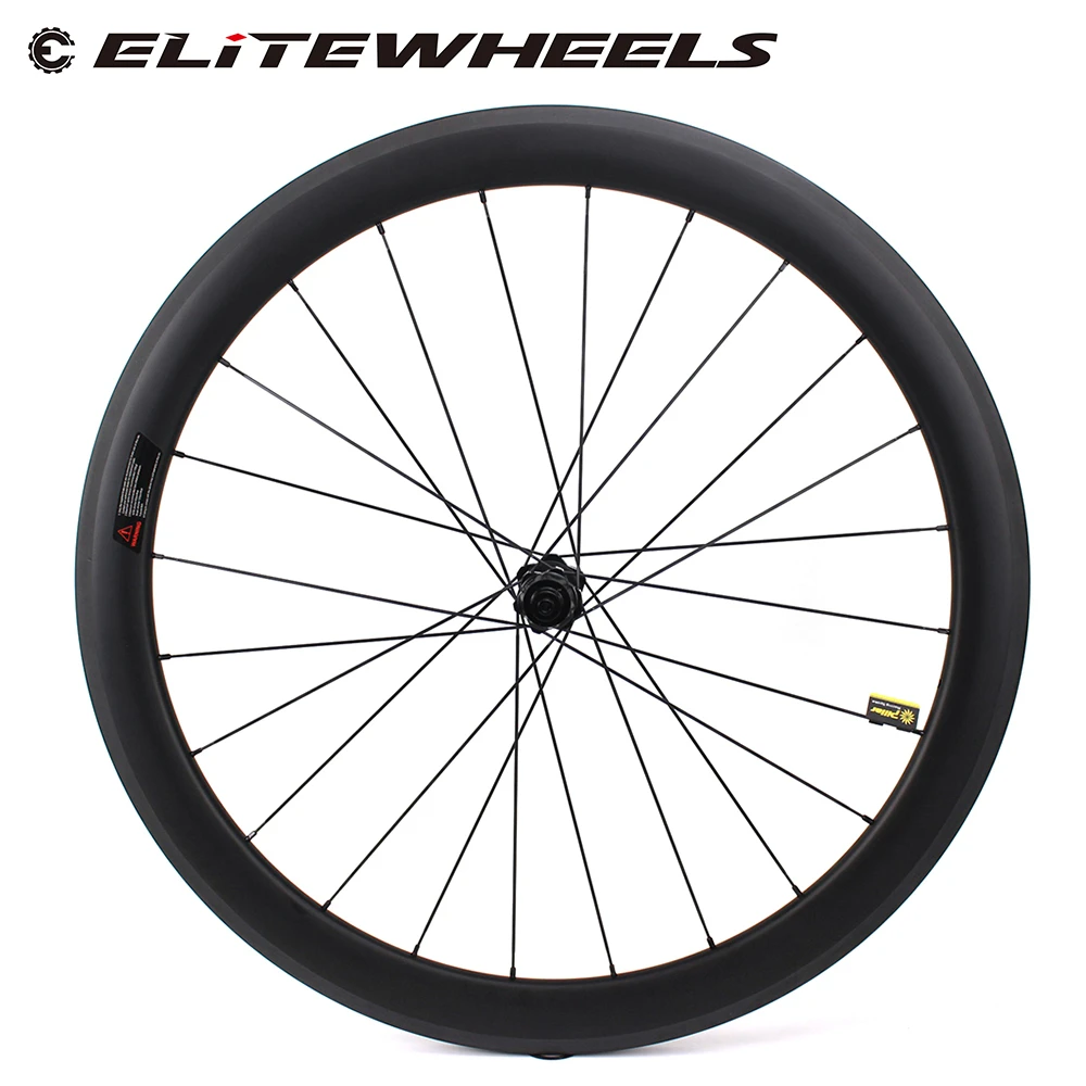 ELITEWHEELS 700C Углеродные шоссейные велосипедные колеса 25 мм ширина 50 Глубина