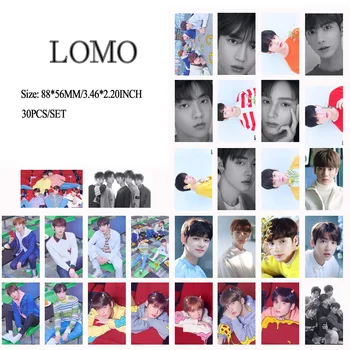 

KPOP 30PCS/SET TXT Tomorrow X Together LOMO Card Crown Photo Book The Dream Chapter Star CHOIYEON KangTae