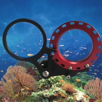 

M52 Thread 52Mm Red Swing Macro Wet Lens Flip Adapter Mount Clamp Diving Filter for Underwater Waterproof Housings Case