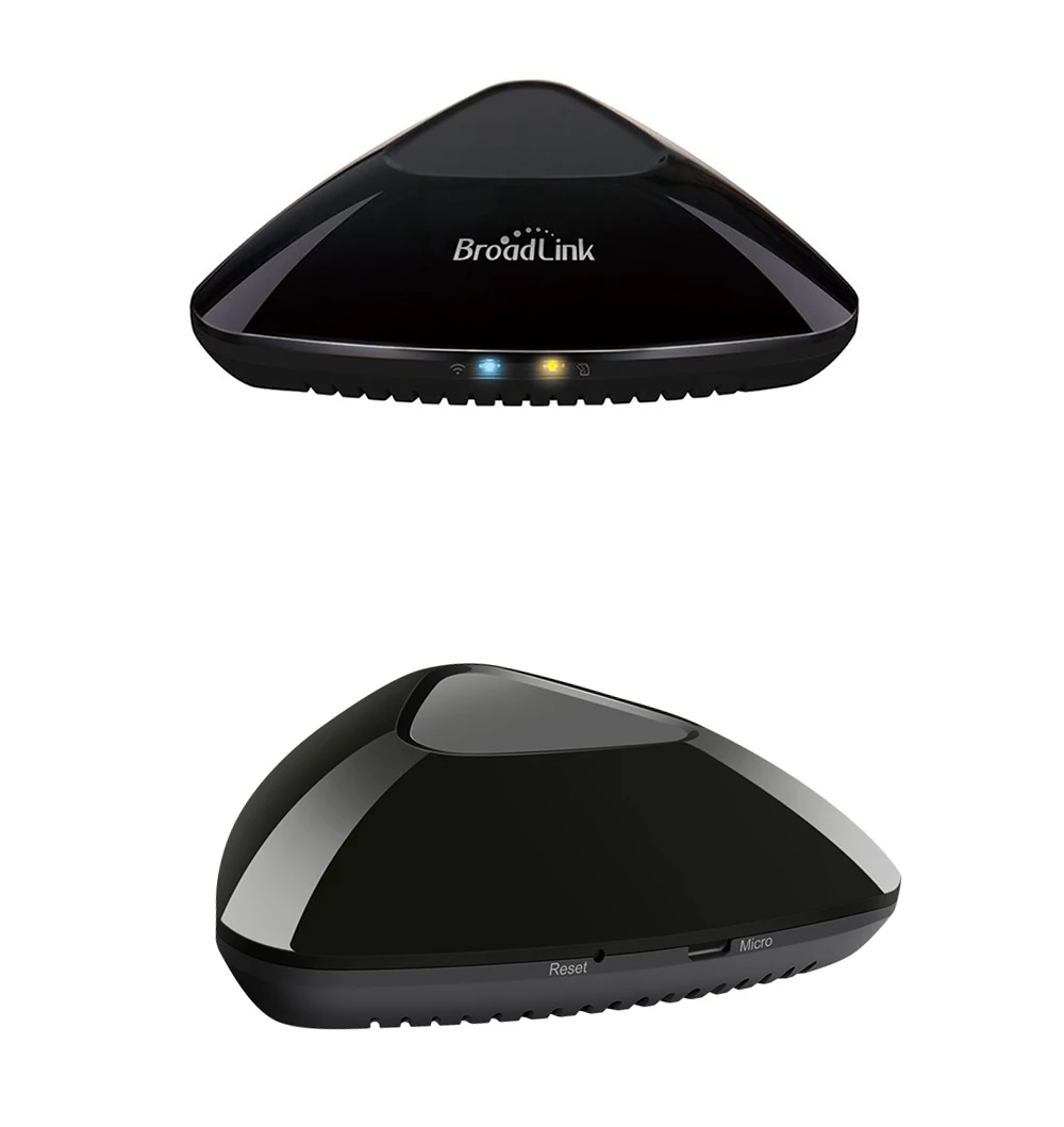 Универсальный пульт дистанционного управления Broadlink RM PRO/MINI 3 Black Bean wifi/2,4G/IR/RF поддержка Alexa Smart/Google Home Mini/Автоматизация