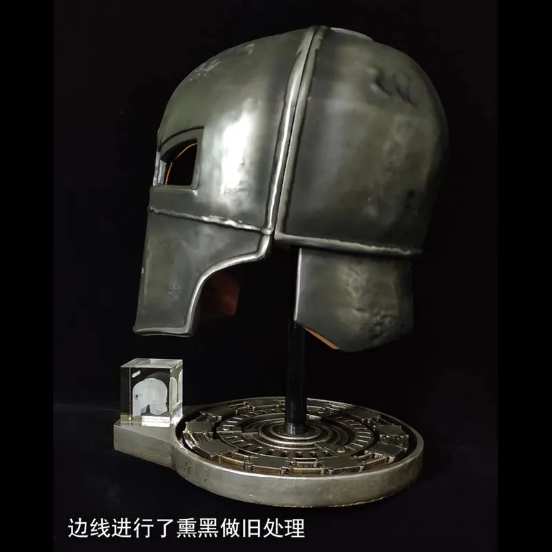 Классные! 1/1 масштаб Железный человек MK1 шлем полностью Металлическая Статуя Wearabke модель